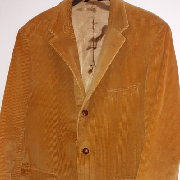 Other - MUSTARD CORDUROY MEN JACKET